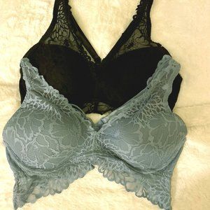 #VICTORIA SECRET PINK# LARGE SPORT LACEY BRAS#❤️❤️